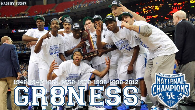 Kentucky basketball champions