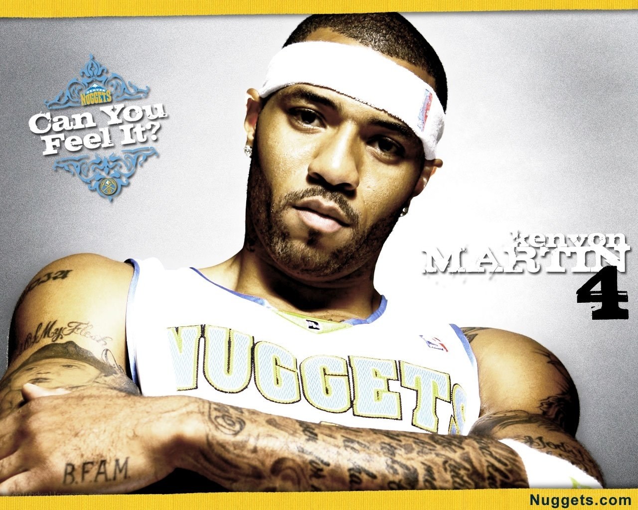 Kenyon Martin in Nuggets jersey