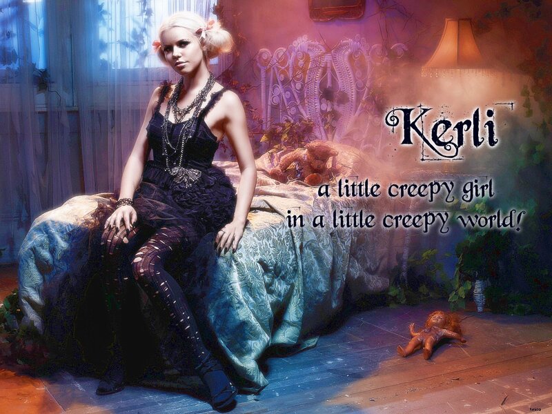 Kerli in a creepy world