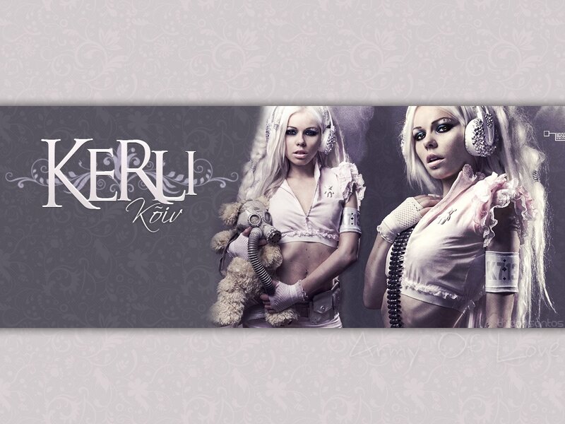 Kerli Kõiv promotional art