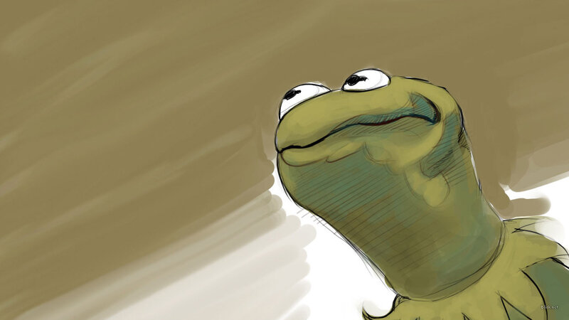 Kermit the Frog — Green, Contemplative
