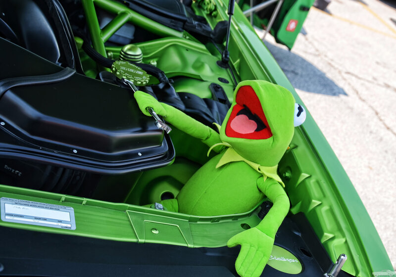 Kermit the Frog Puppet — Green
