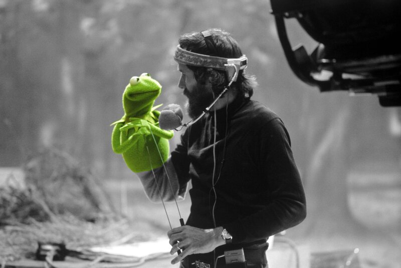 Kermit the Frog puppeteering