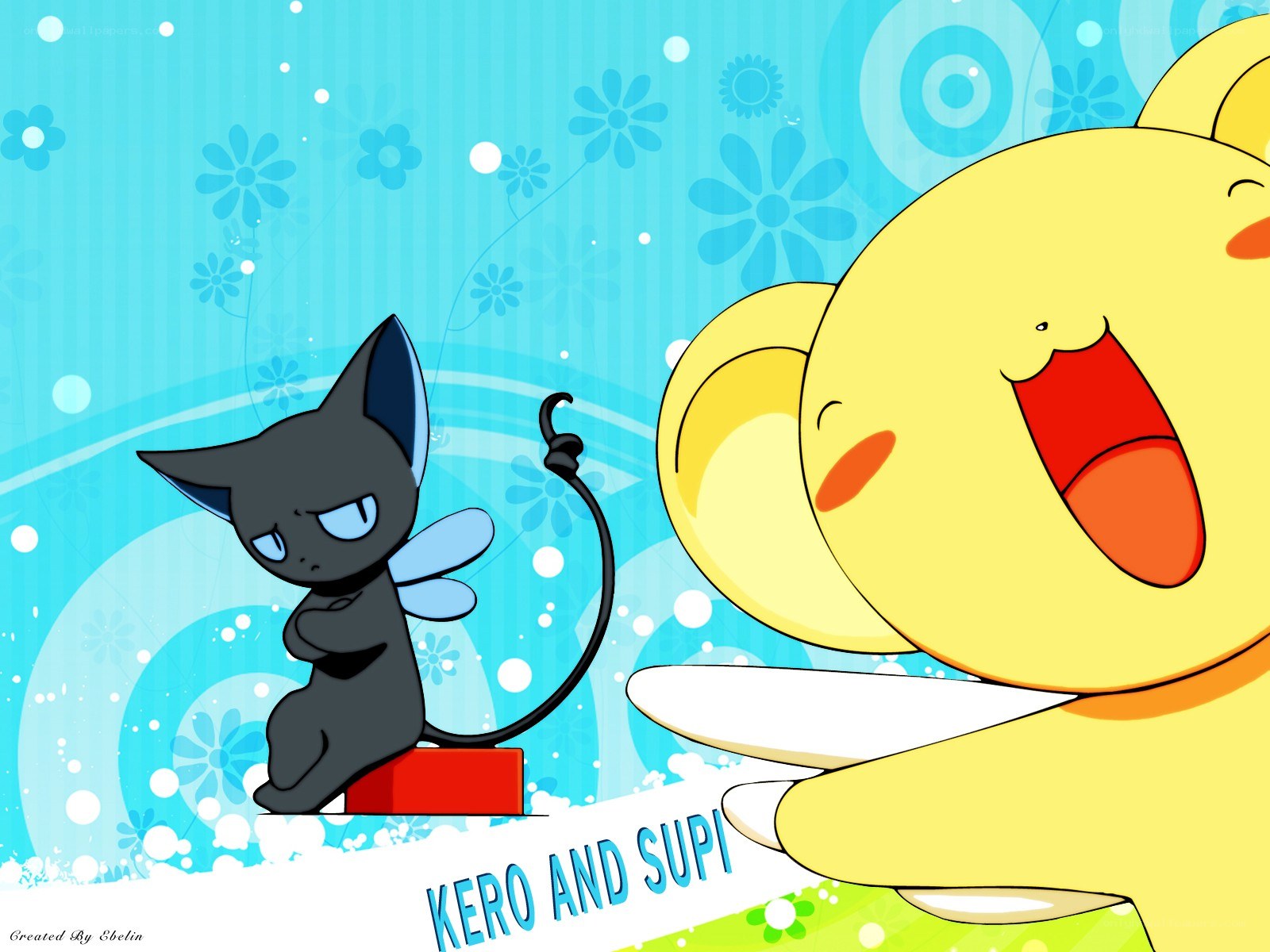 Kero and Supi characters