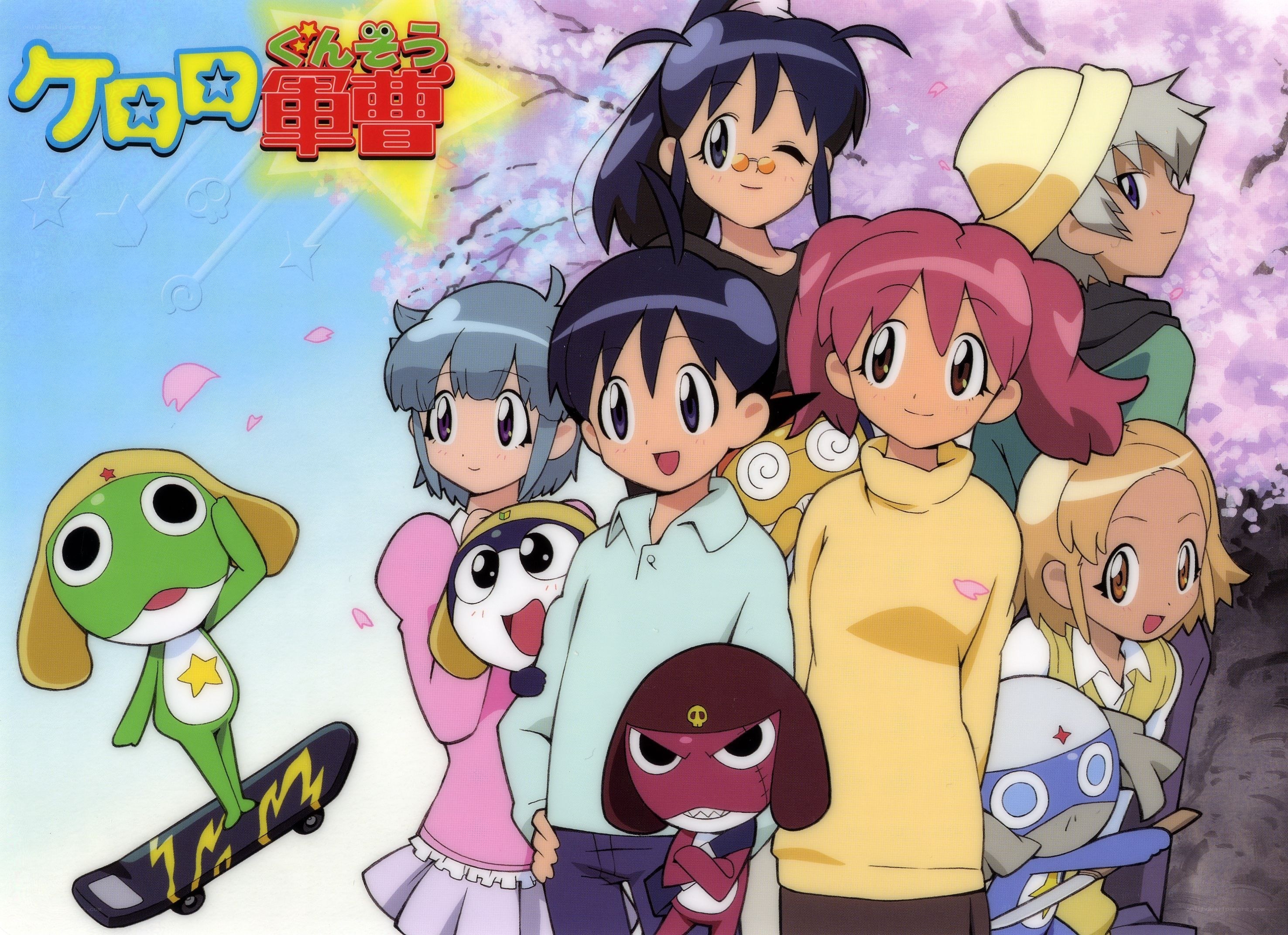 Keroro Gunso anime cast