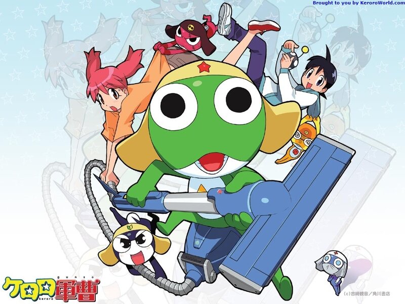 Keroro Gunso anime characters