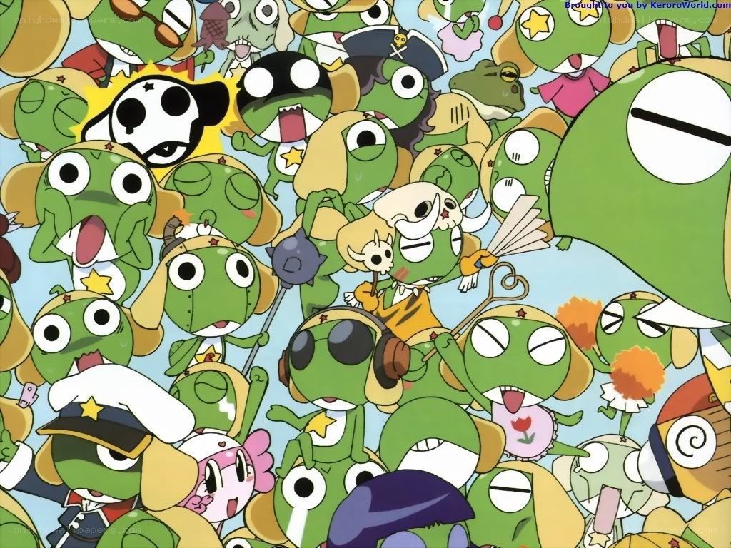 Keroro Gunso characters collage