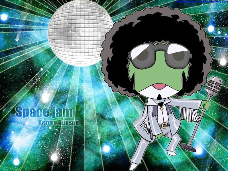 Keroro in space jam
