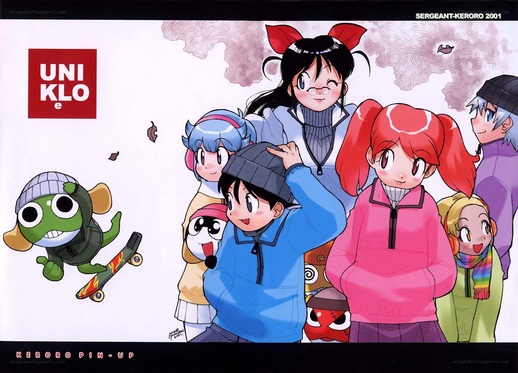Keroro Platoon Pin-Up