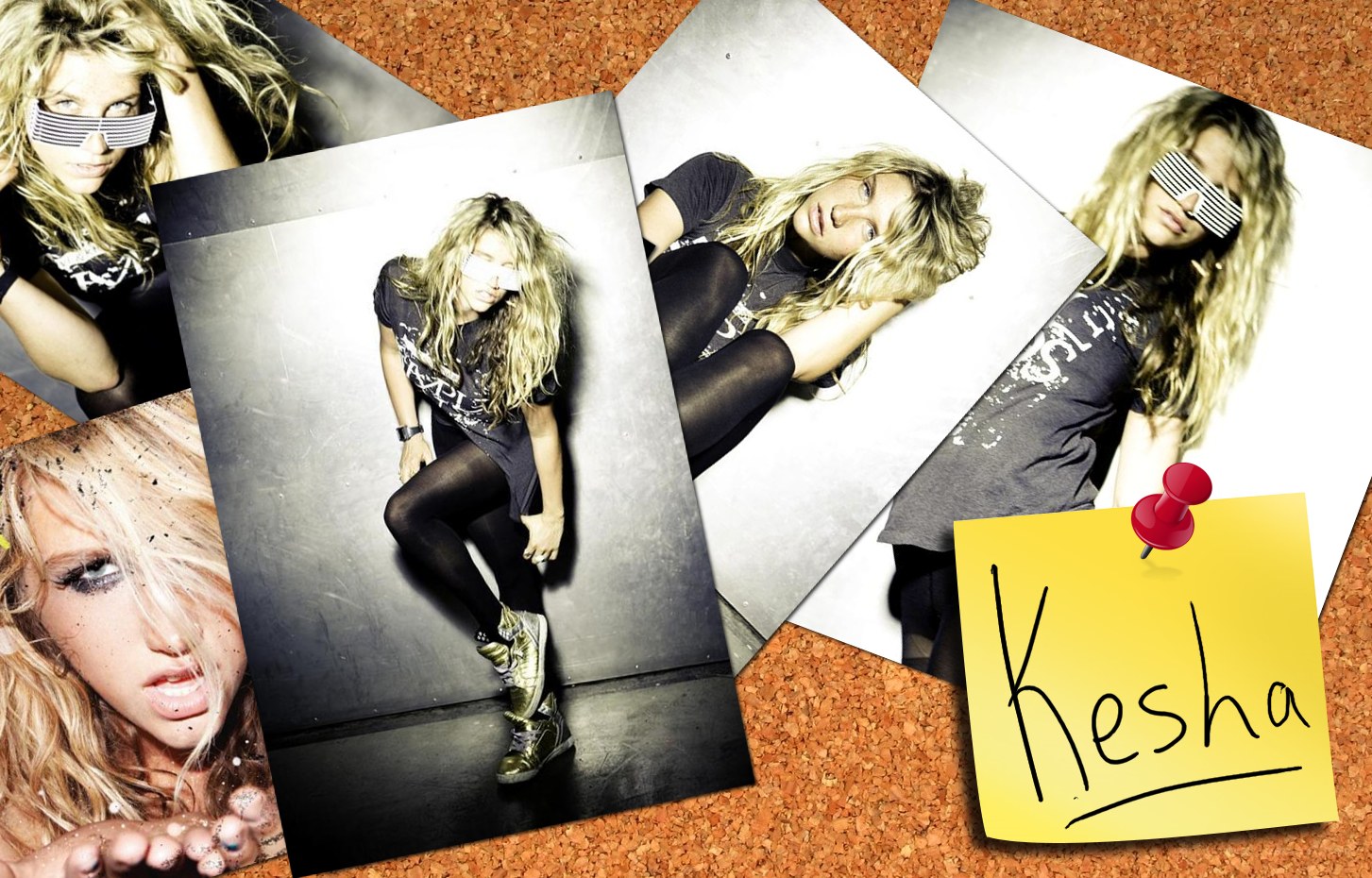 Kesha photo collage