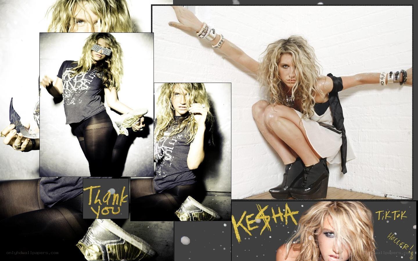 Kesha photo collage