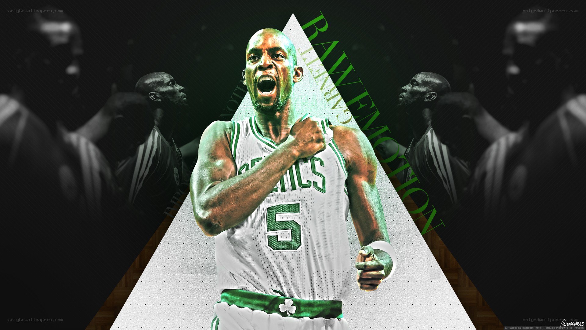 Kevin Garnett in Celtics uniform