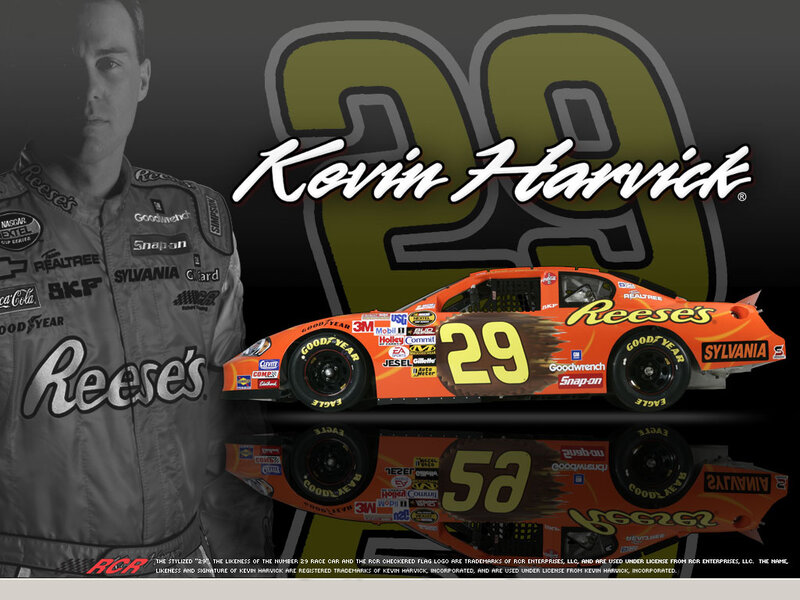 Kevin Harwick and His Race Car