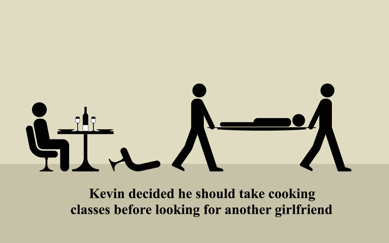Kevin's cooking decision