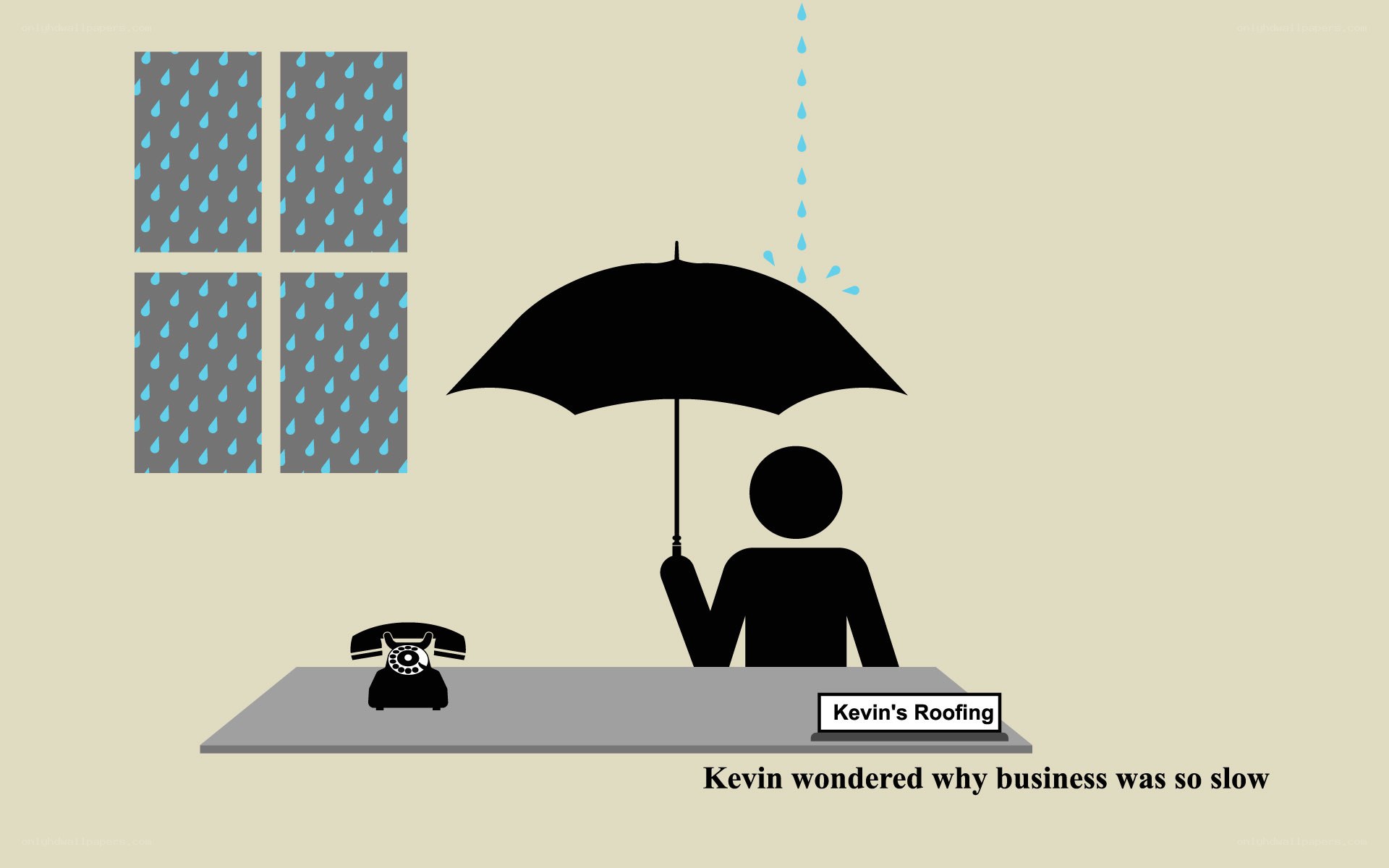 Kevin's roofing business