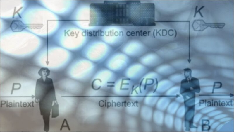 Key distribution diagram