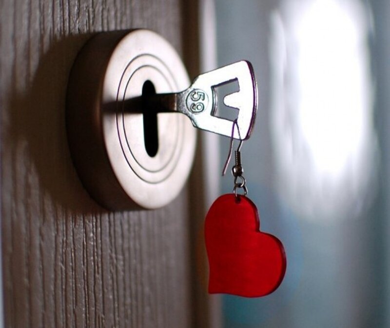 Key in Door Lock