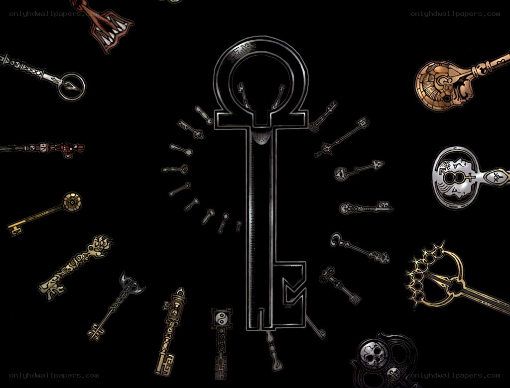 Key of Ankh surrounded by keys