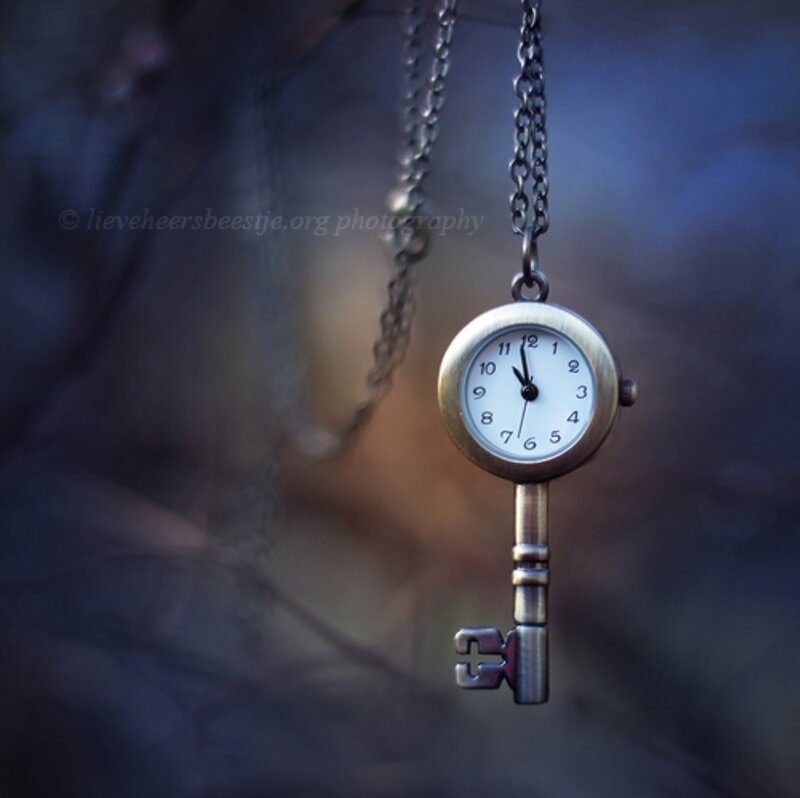 Key-shaped Pocket Watch
