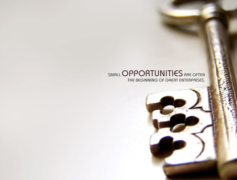 key to opportunity