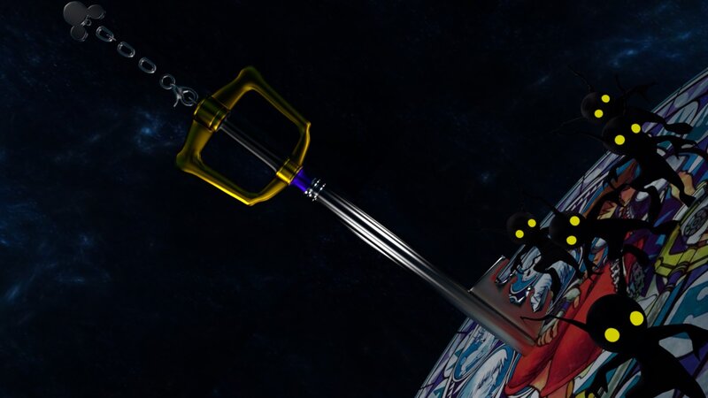 Keyblade and Heartless