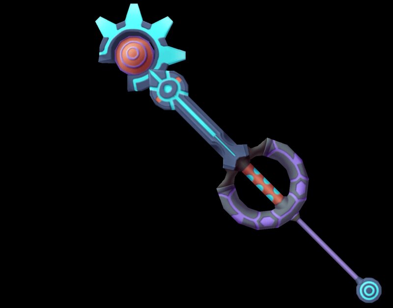 Keyblade Weapon — Cyan