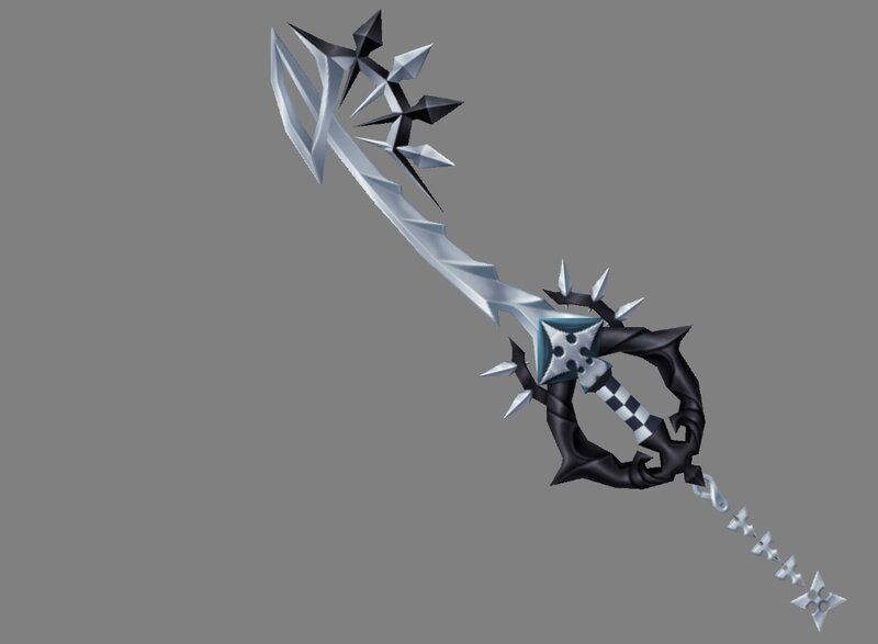 Keyblade Weapon — Gray, Dark