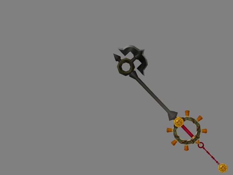 Keyblade Weapon — Gray, Neutral