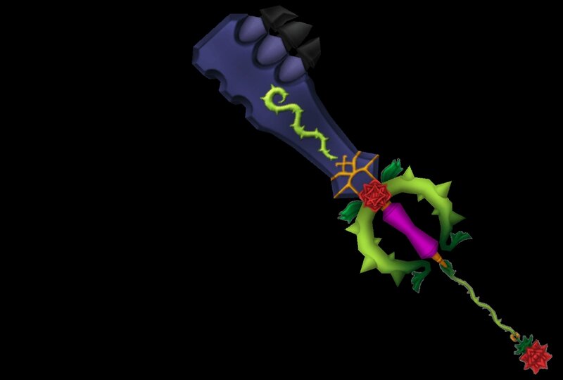 Keyblade Weapon — Purple, Dark