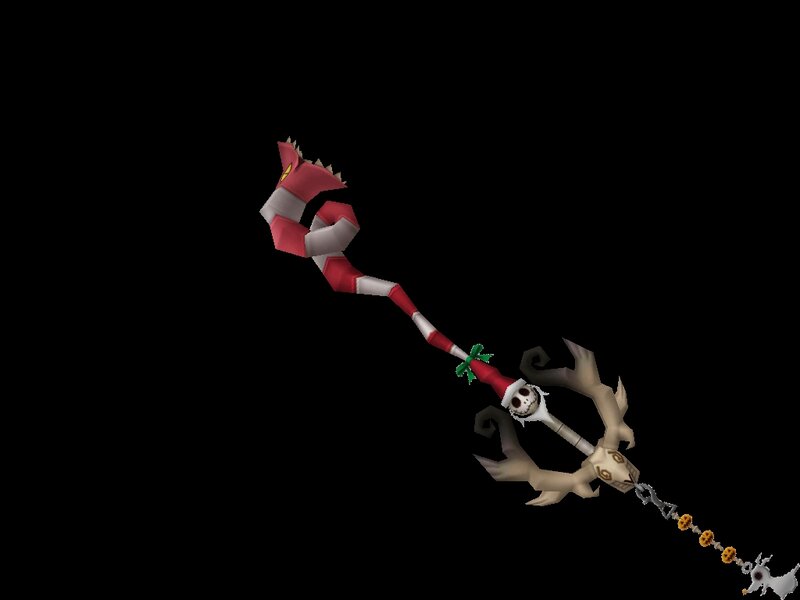 Keyblade Weapon — Red, Festive