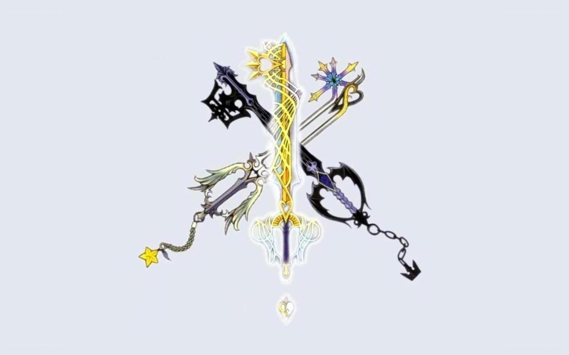 Keyblades from Kingdom Hearts
