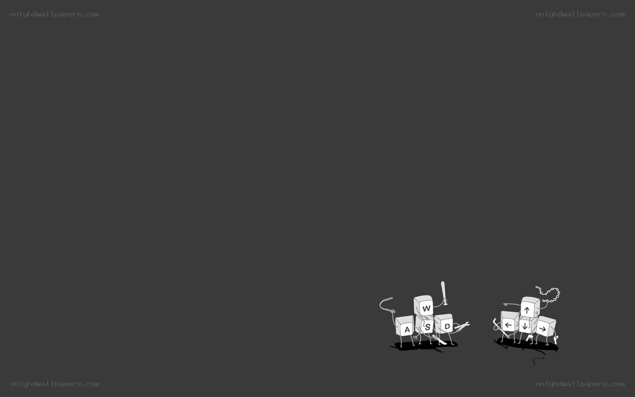 Keyboard characters in combat
