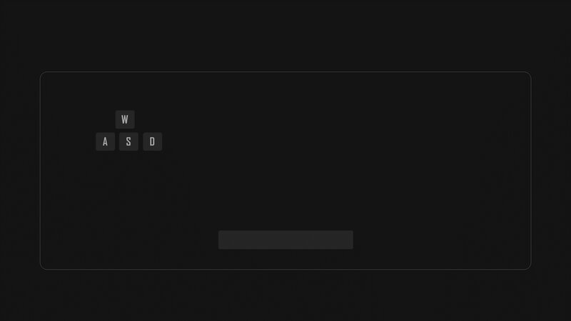 Keyboard Controls Display