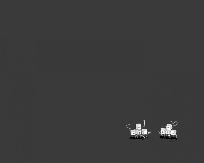 Keyboard keys in battle