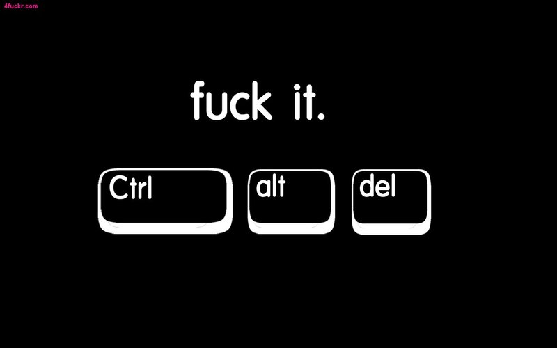 Keyboard Keys on Black Background