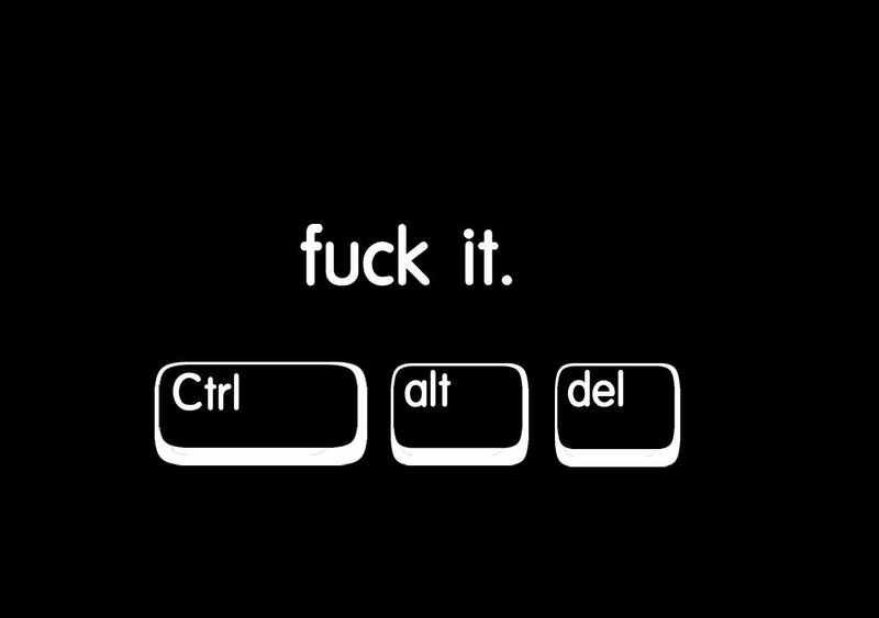 Keyboard Keys on Black — Neutral