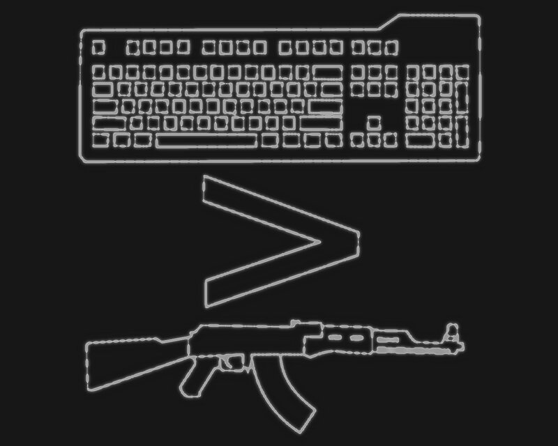 keyboard vs rifle comparison
