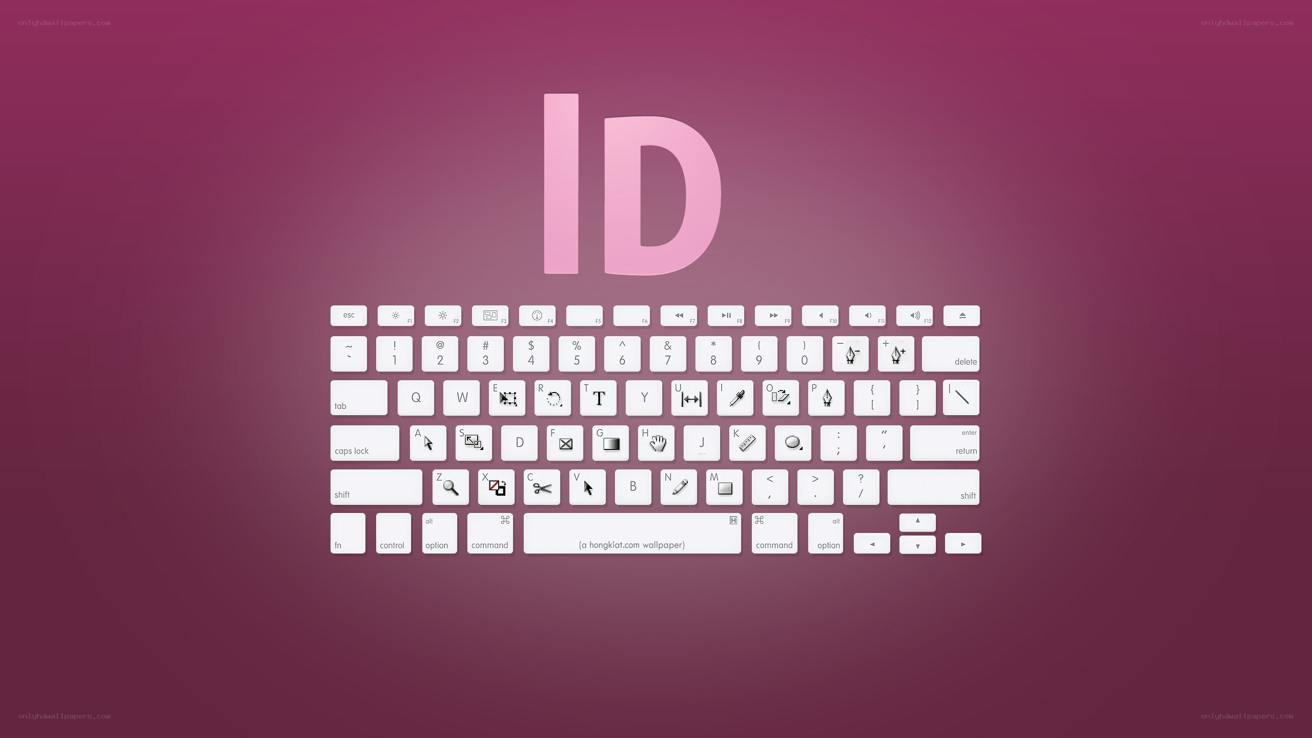 keyboard with ID logo