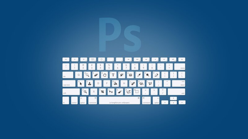 Keyboard with Photoshop Shortcuts
