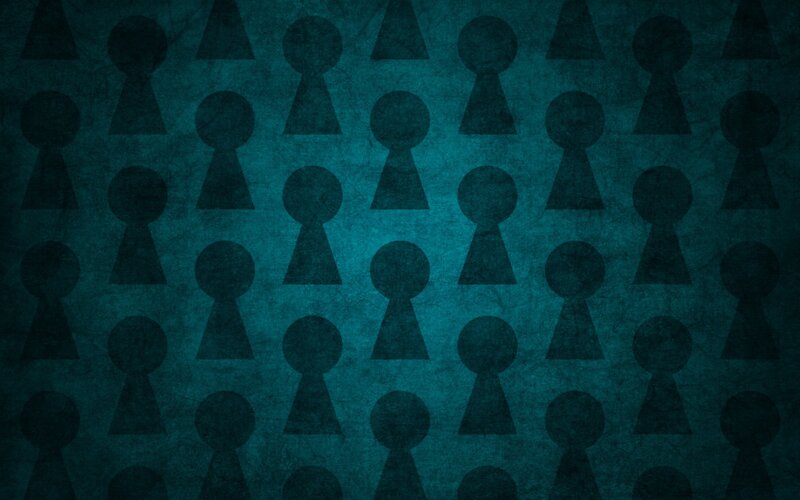 keyhole pattern background