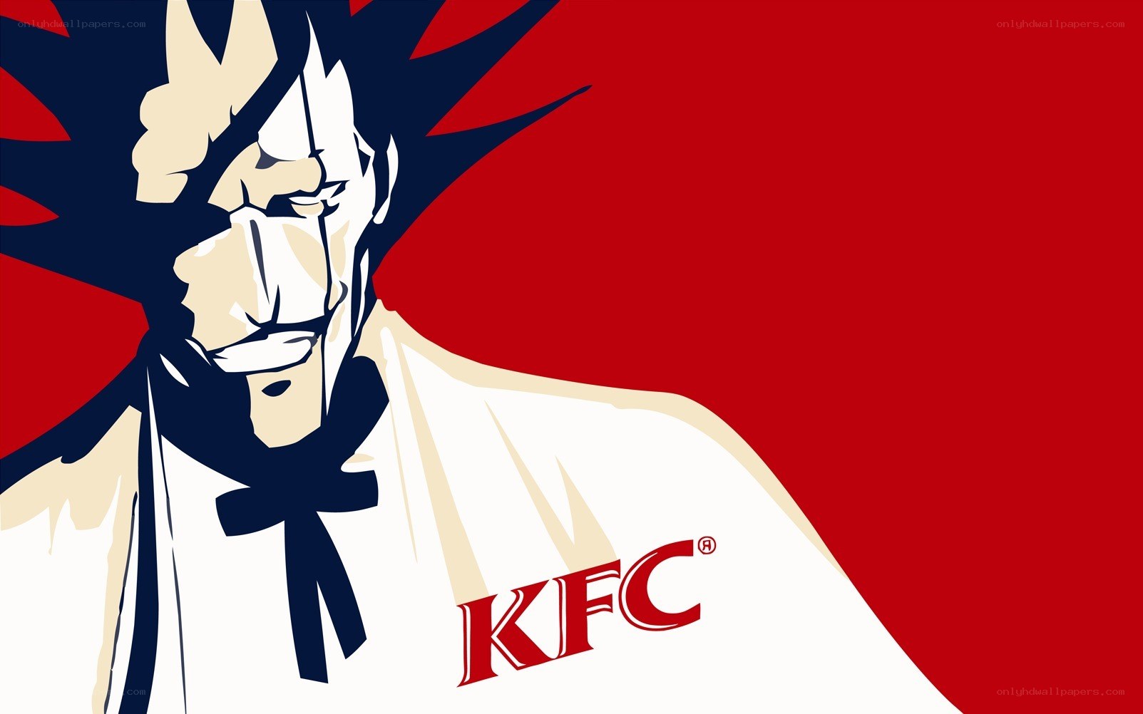 KFC Colonel Sanders illustration