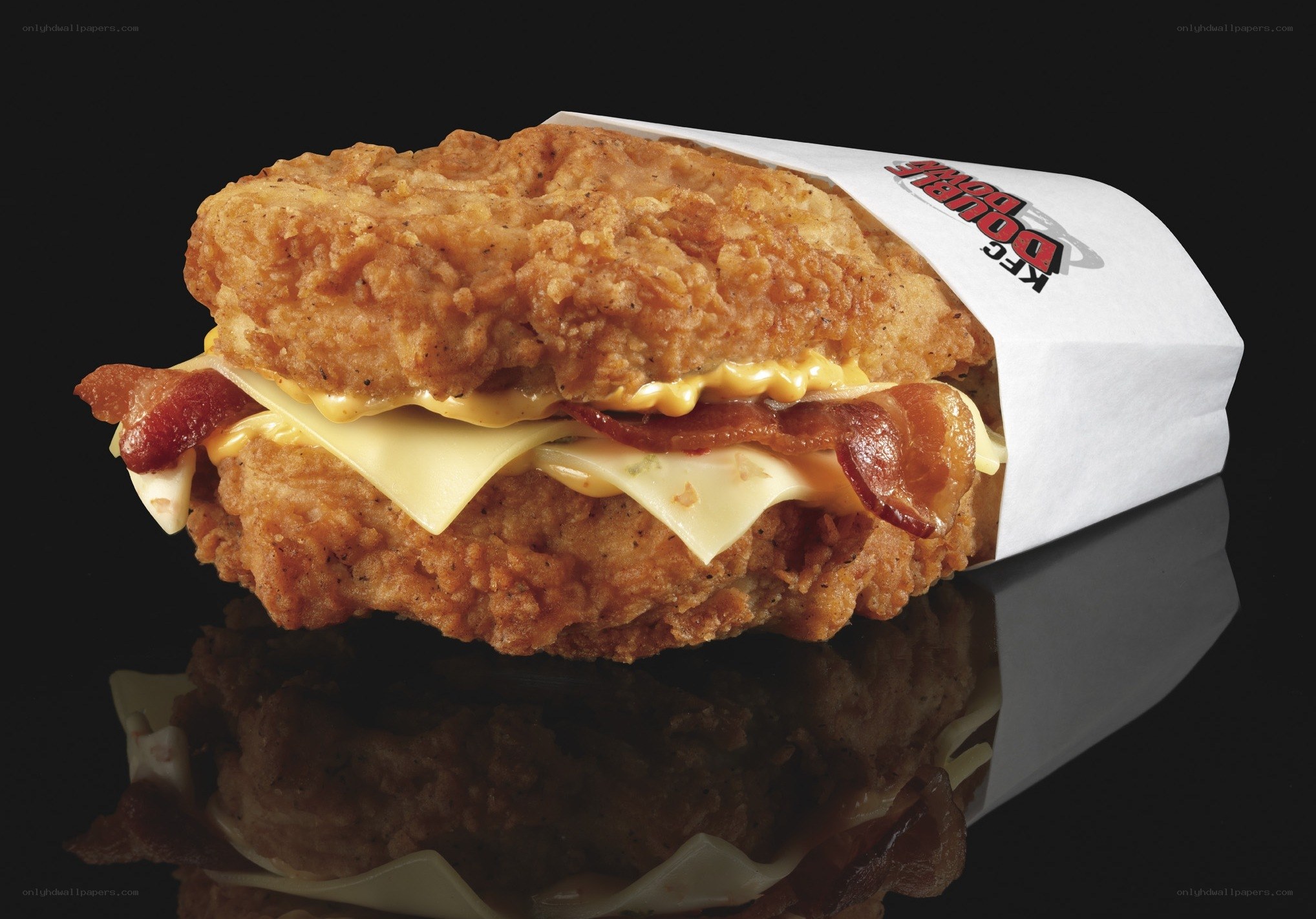 KFC Double Down sandwich
