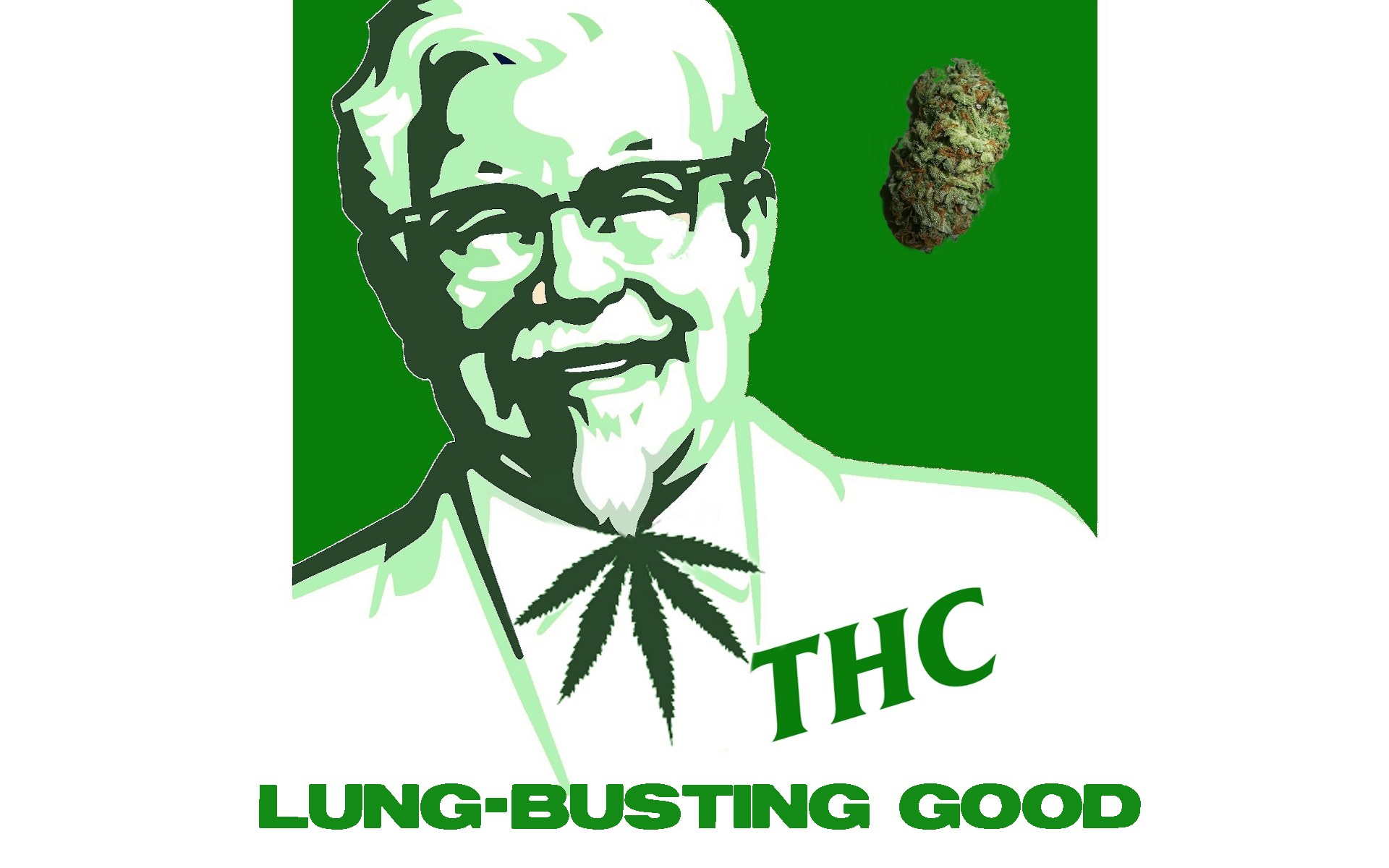 KFC parody with cannabis