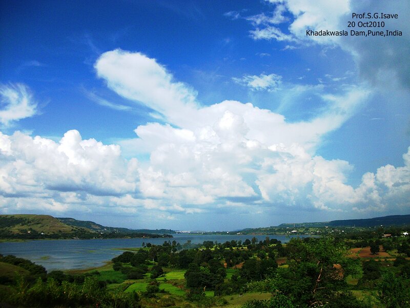 Khadakwasla Dam Landscape