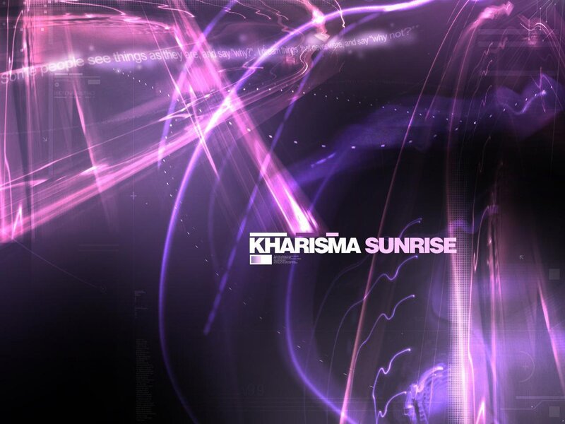 Kharisma Sunrise abstract art