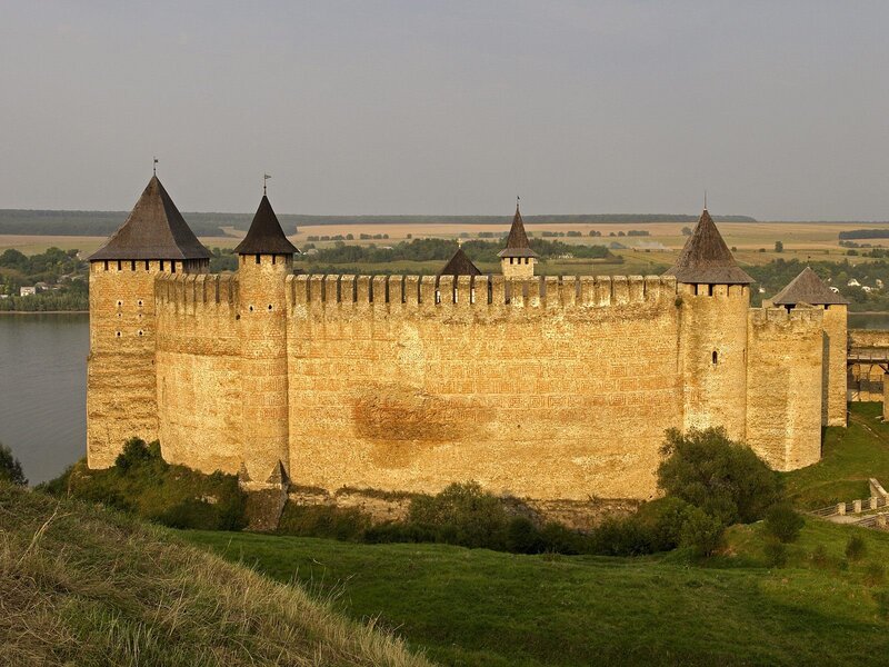 Khotyn Fortress in Ukraine