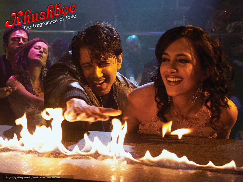 Khushboo movie scene with fire