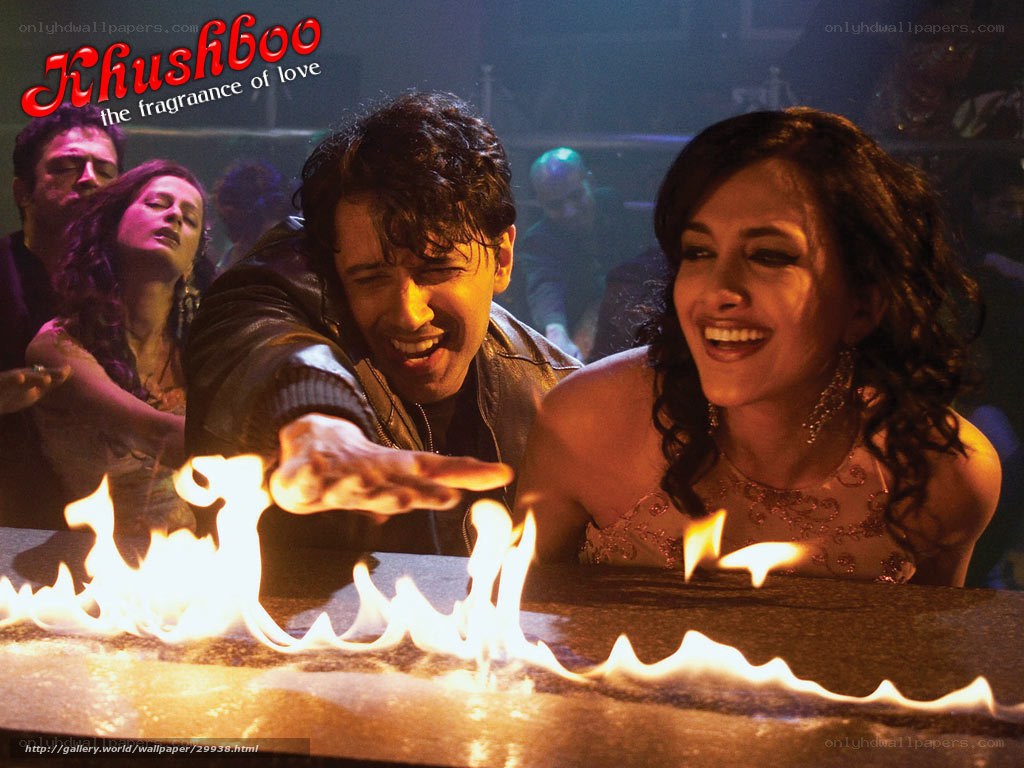 Khushboo movie scene with fire