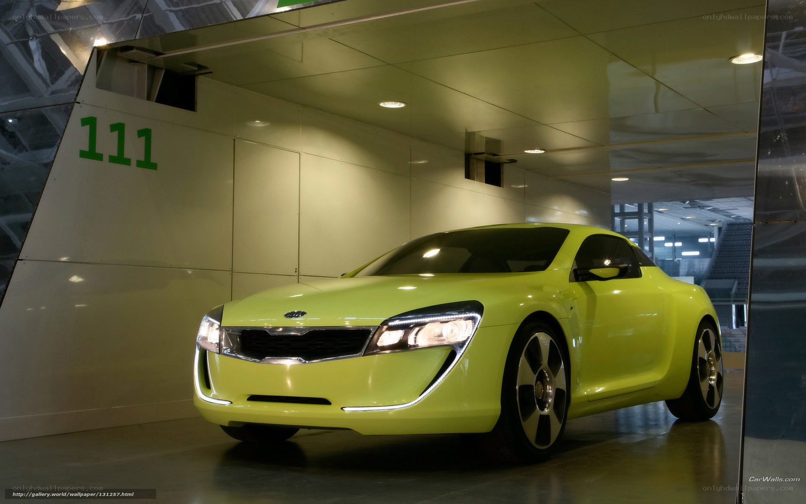 Kia concept car display