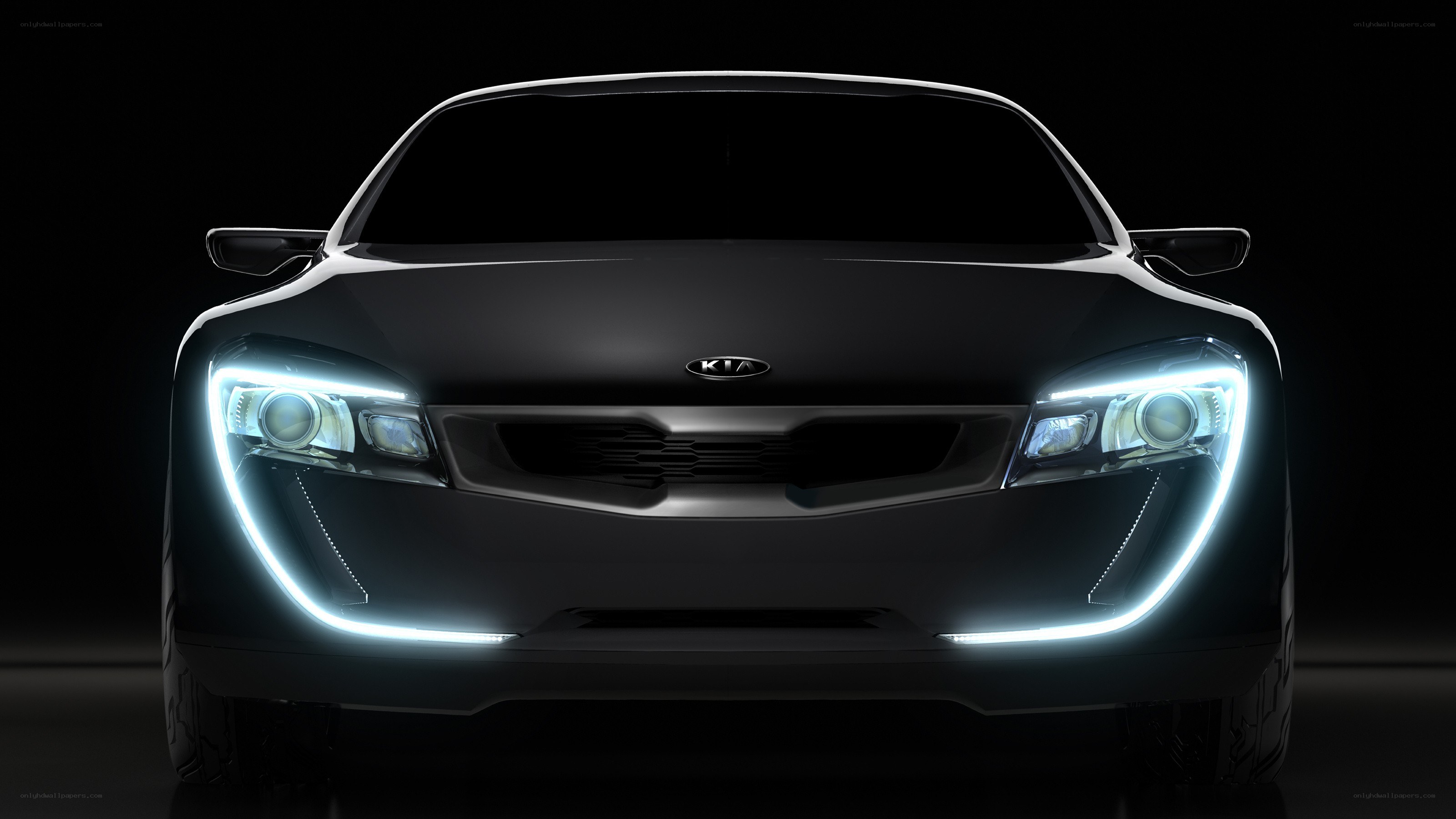 Kia concept car front view
